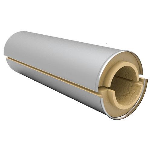 Скорлупа  для теплоизоляции труб ППУ С оцинкованная 1000х76х100 мм