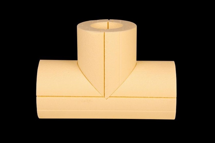 Тройник для теплоизоляции труб ППУ  89х89х89х40 мм