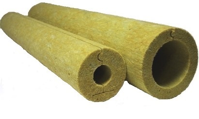 Цилиндр минераловатный ЭКОРОЛЛ КВ-80 1000х25х30 мм